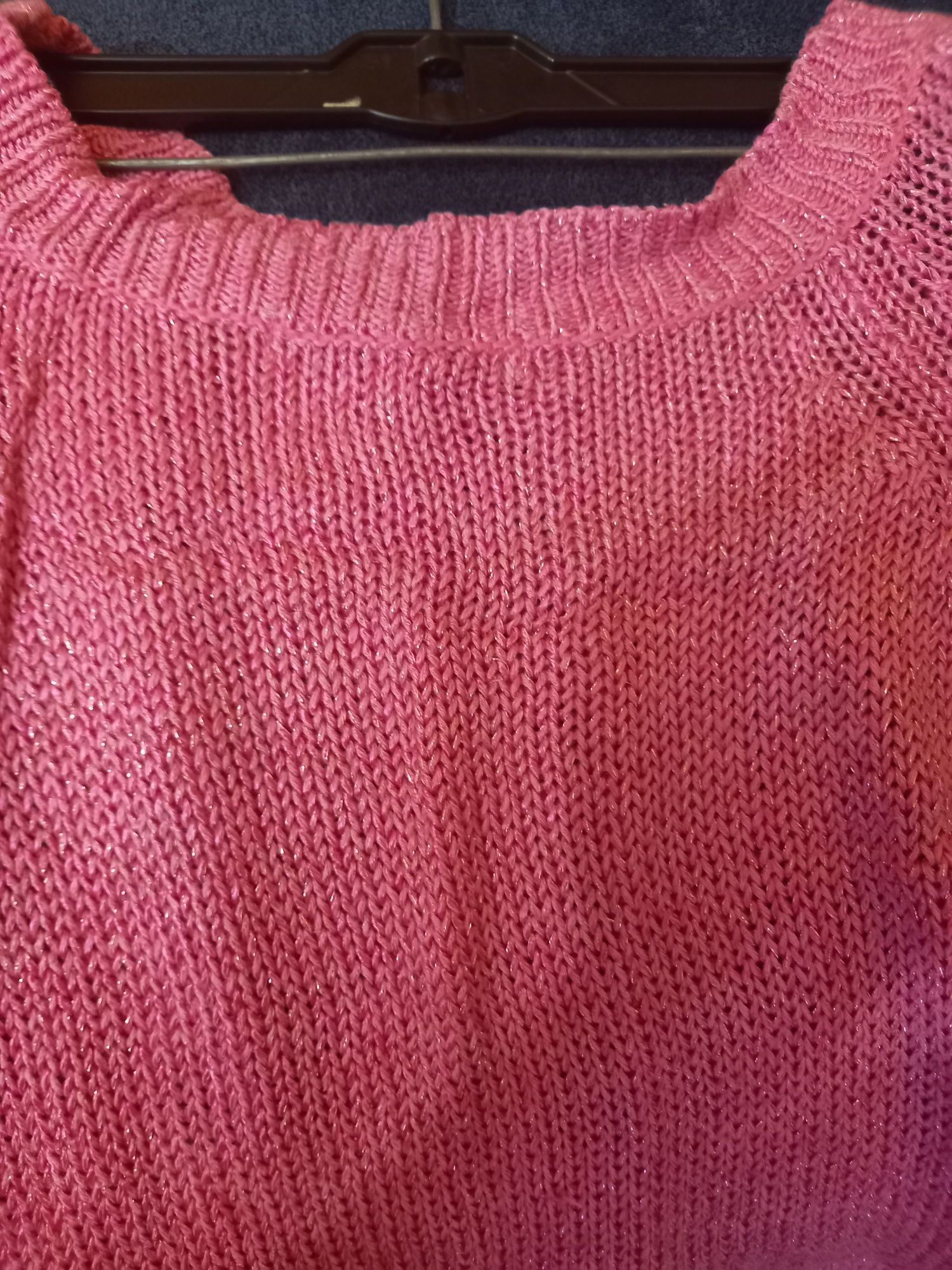 Bluza roz cu fir