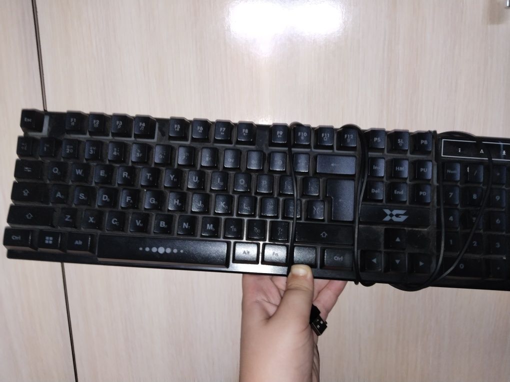 Клавиатура и мышь игровая
