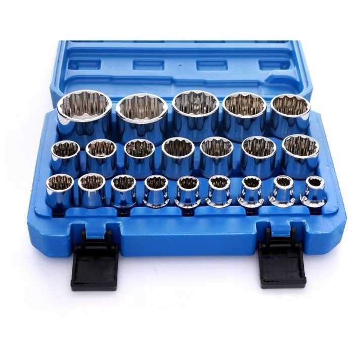 Trusa chei tubulare 8-36mm universale 21 piese cu colturi (KD10348)