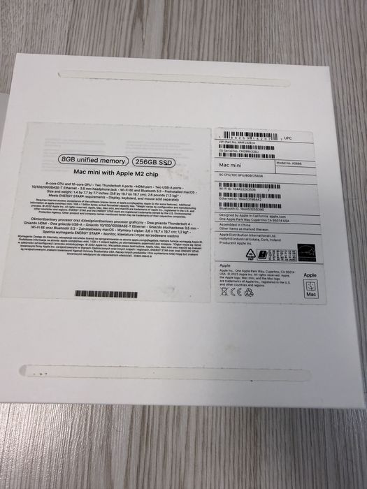 Mac mini M2 (2023) – impecabil, ca nou, 256 GB SSD, cutie+accesorii