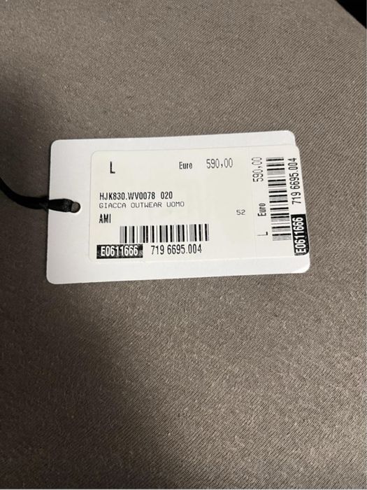 Geaca AMI Paris autentica , marimea L