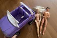 Mașina Barbie + Ken :)