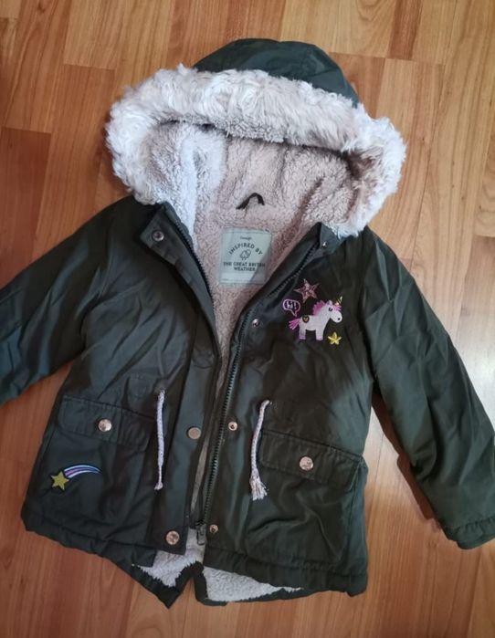 Geaca frumoasa fetite, 2-4 ani, ideal 3 ani