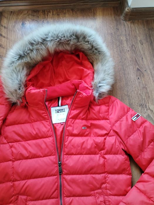 Tommy Hilfiger Essential Hooded Down Jacket - дамско   пухено яке р-р