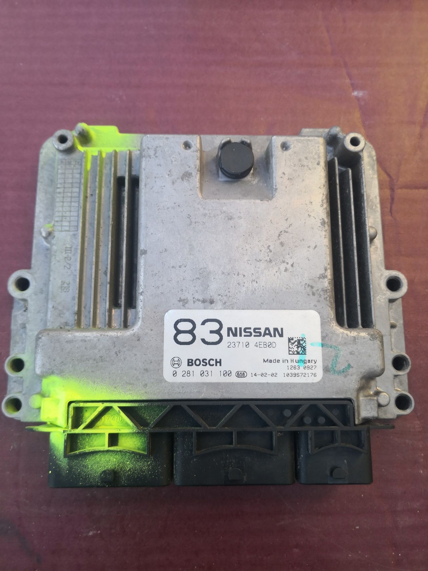 Vând calculator motor Nissan Qashqai 1,6 dci 130 CP 2014