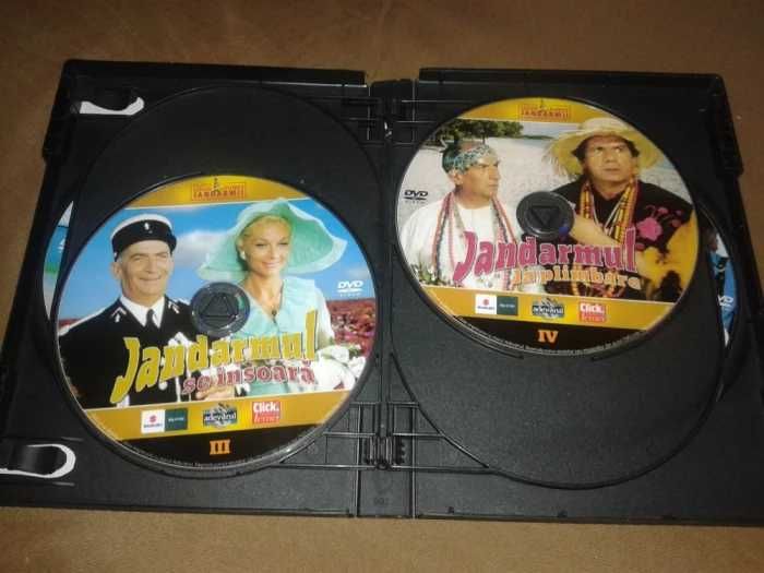 Jandarmii Colectie / Le Gendarme : L'Intégrale 6 DVD sub in romana