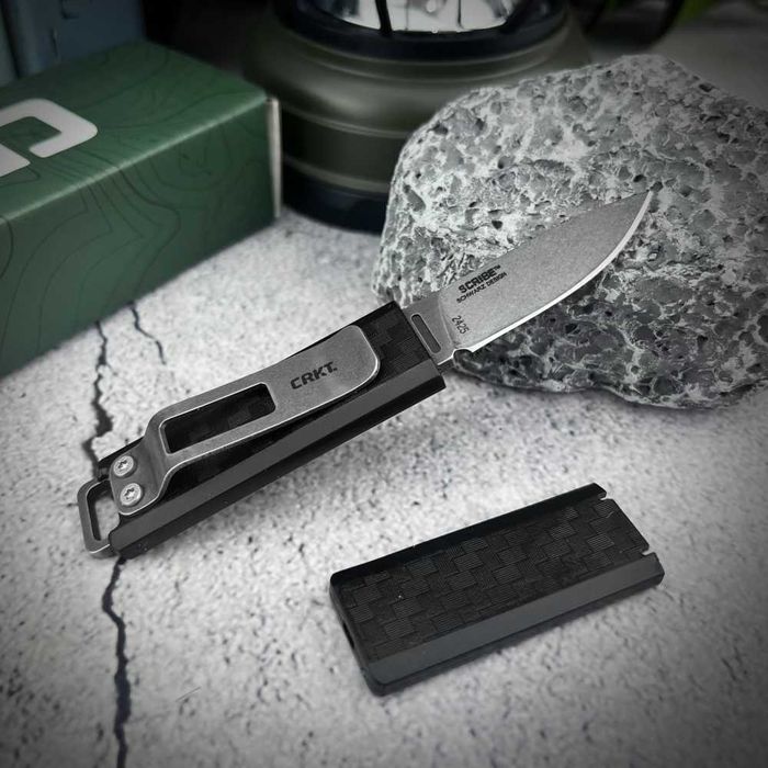 Mini Cutit CRKT SCRIBE™ negru, CR-2425