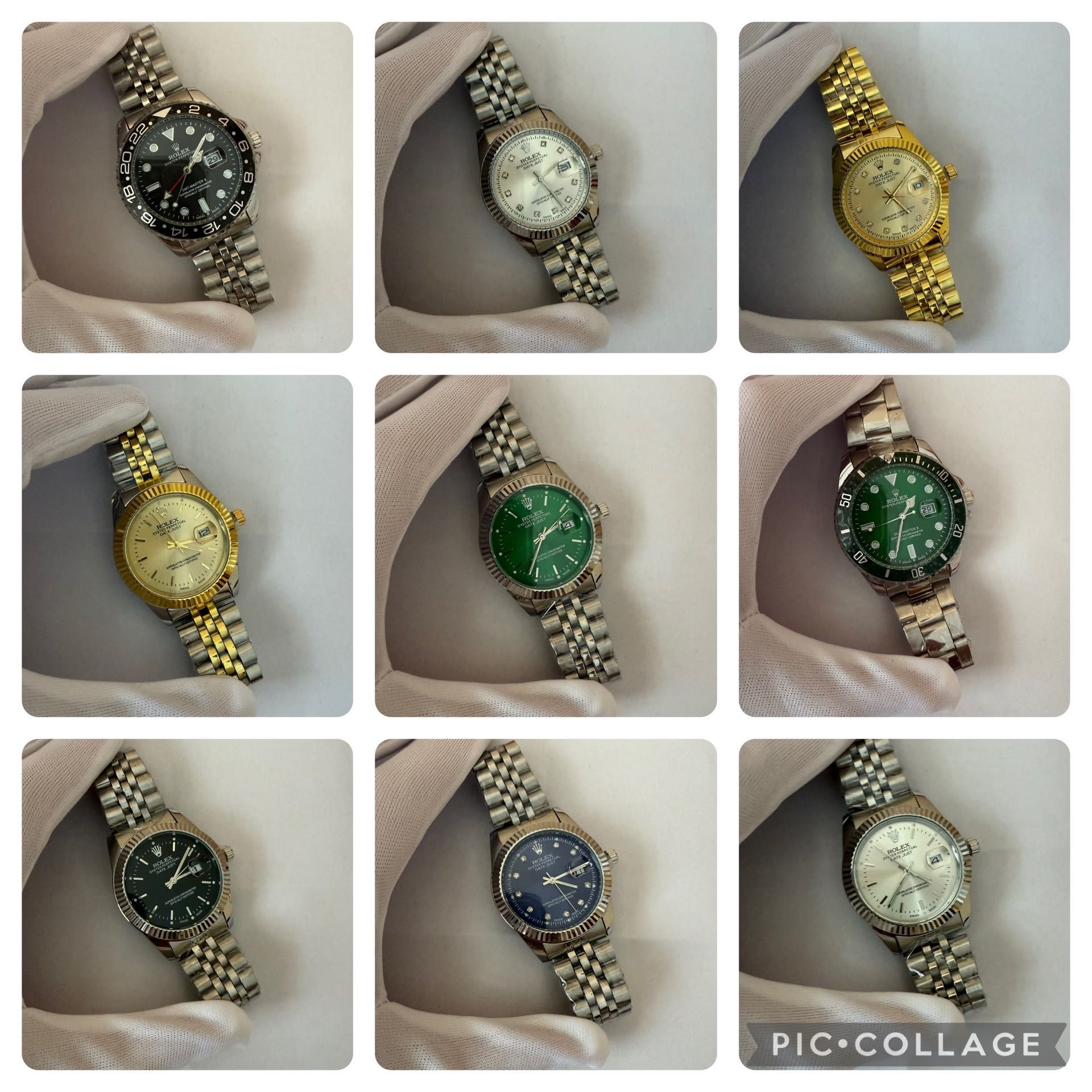 Мъжки часовници Rolex GMT/ Just Date