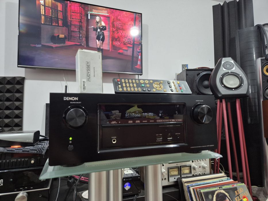 Denon AVR X3200 Receiver Dolbu Atmos HDMI Arc Heos Bluetooth