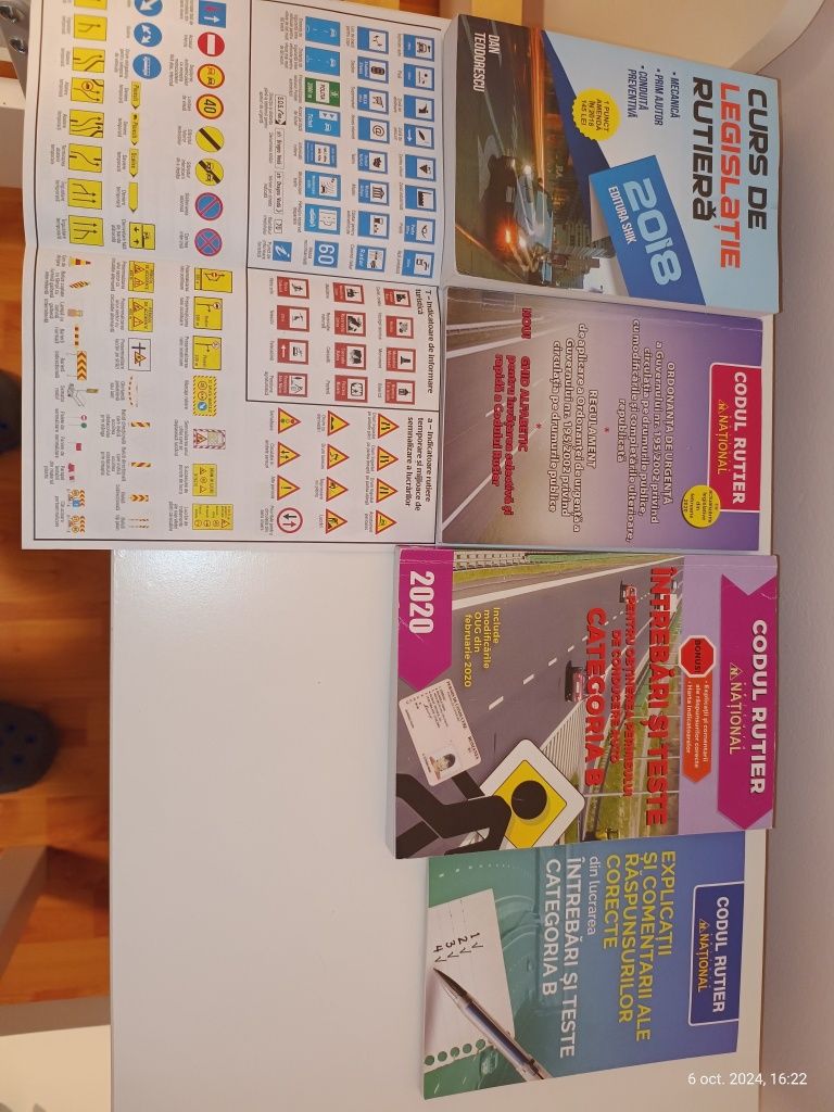Cărți obținere permis categoria B