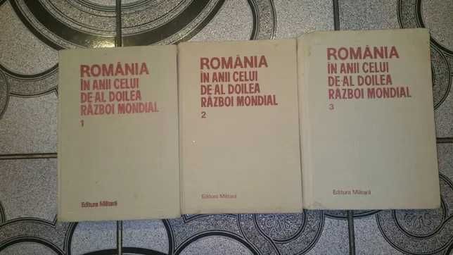 Vand 3 volume Romania in anii celui de-al doilea razboi mondial