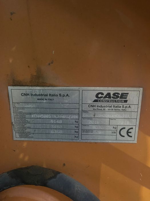 Vand Buldoexcavator Case 580ST an 2018