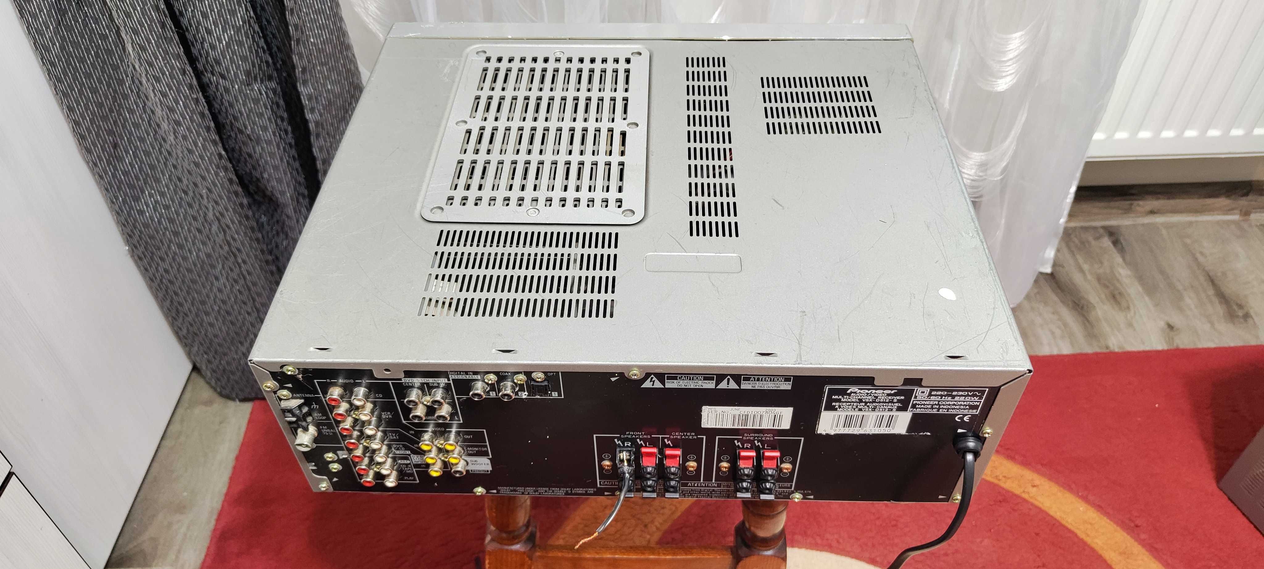 Amplificator Audio Pioneer VSX-D512 Statie Audio Amplituner