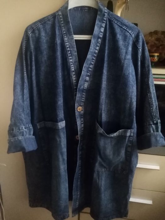 Дамско дънково яке