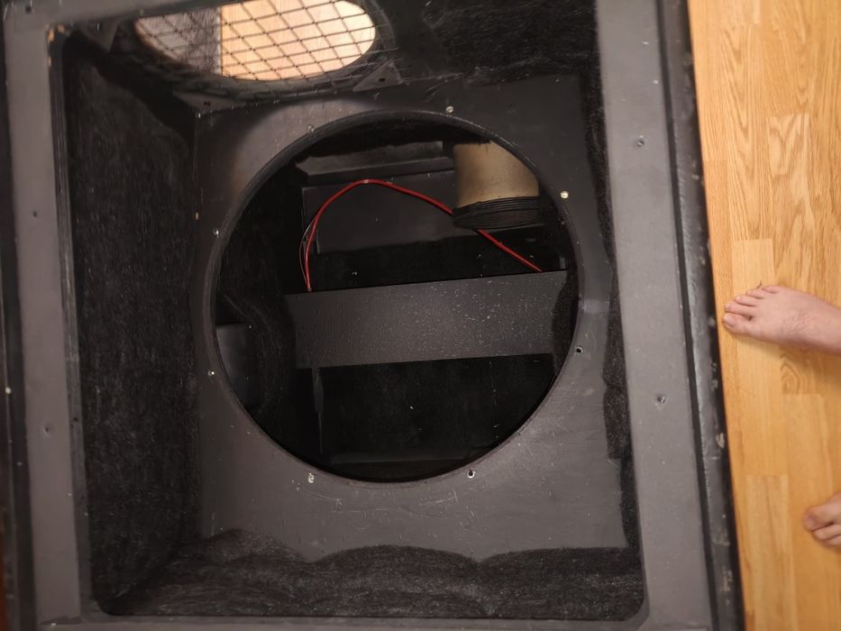 Cutie incinta subwoofer bass the box 18 inch