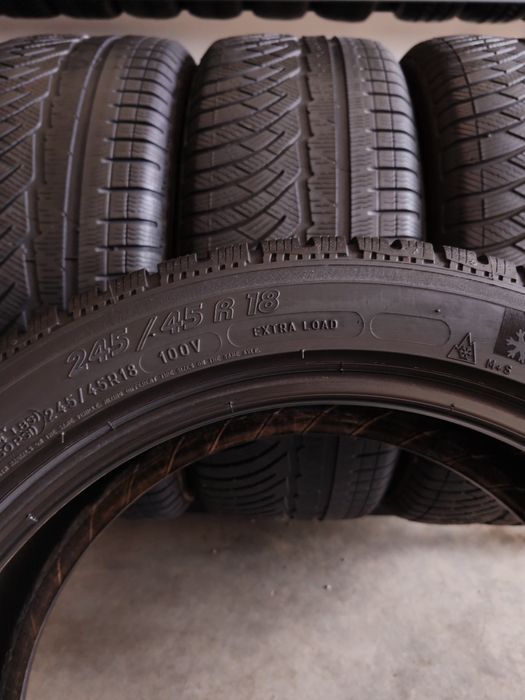 Michelin 245 45 R18 100V XL M+S Anvelope Cauciucuri allseason 6mm
