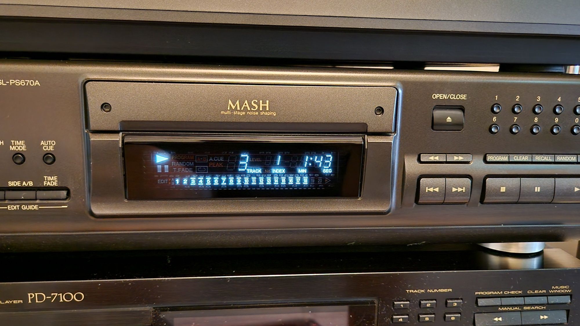 Cd player Technics SL PS670A