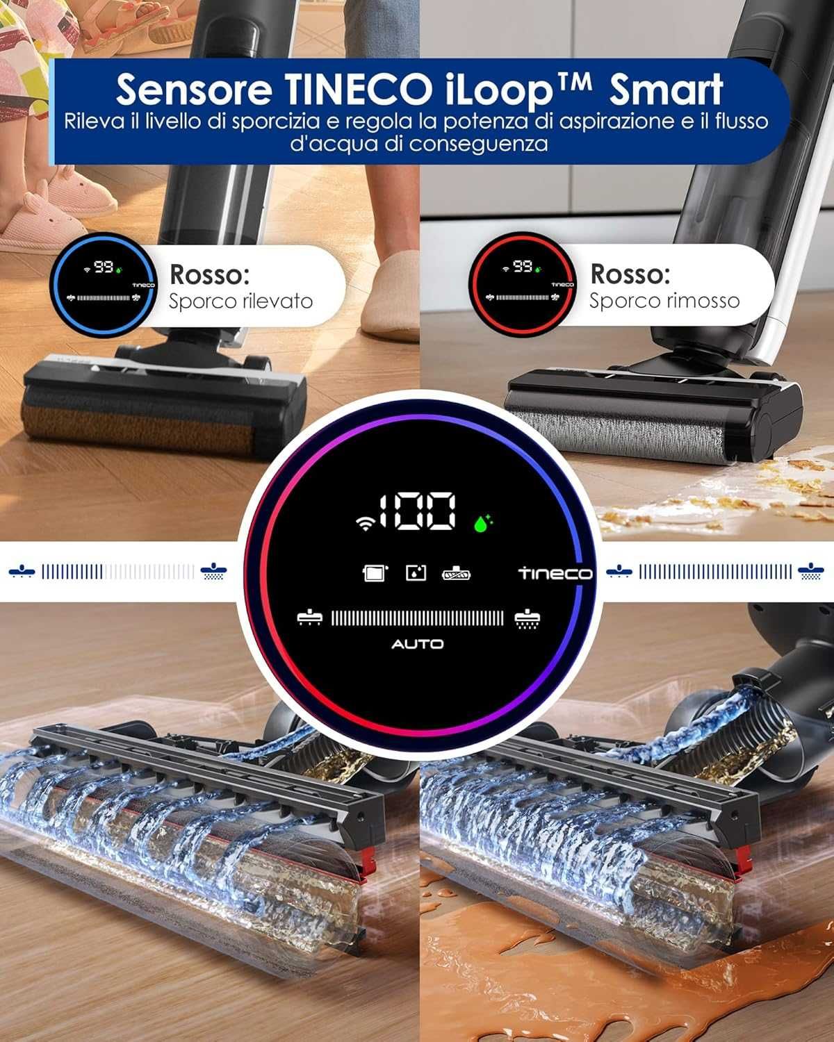 Прахосмукачка за сухо и мокро почистване Tineco Floor One S5 Smart