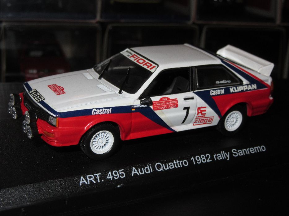 Macheta Audi Quattro 1982 Detail Cars 1:43