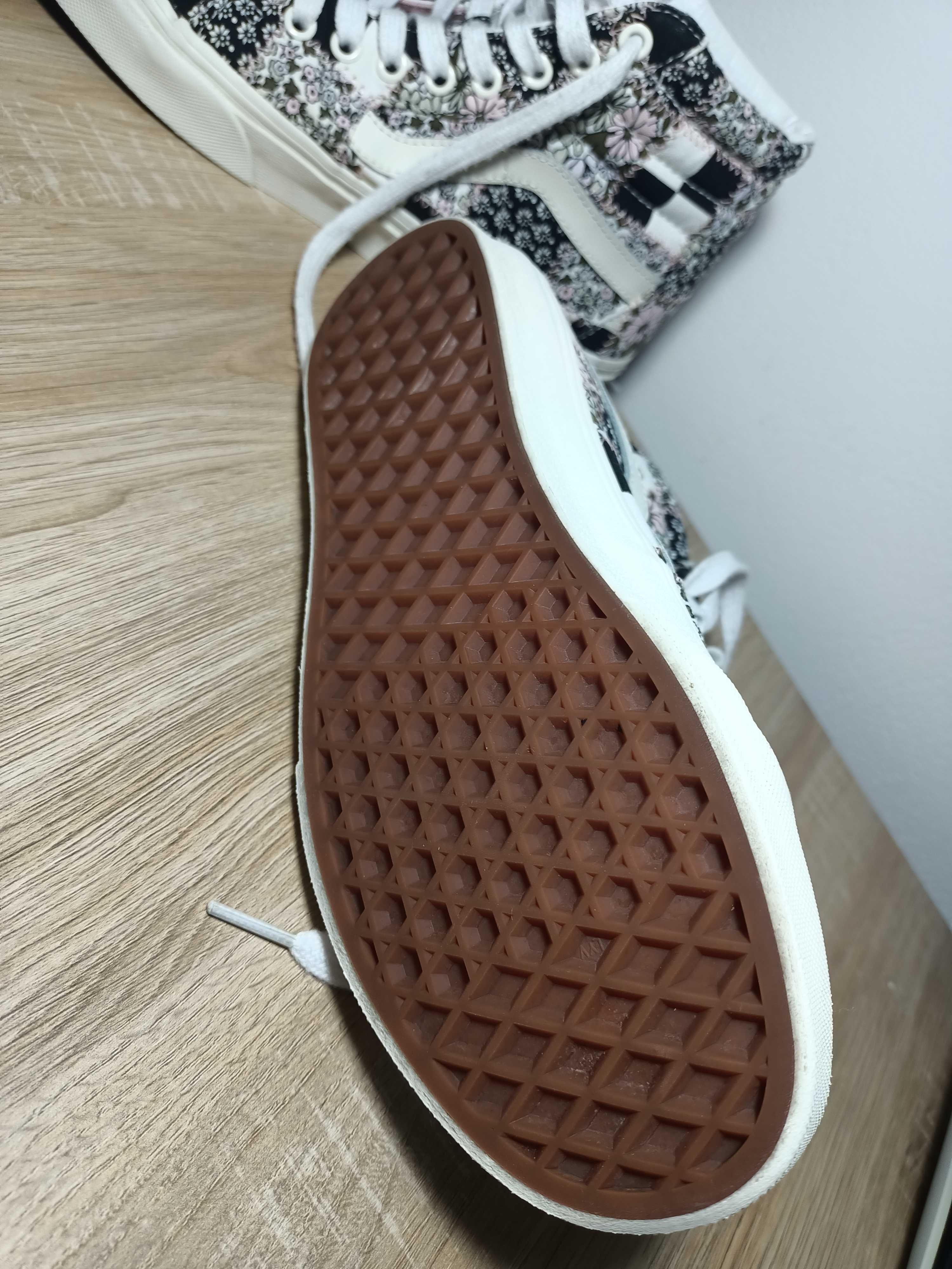 adidasi vans sk8 hi patchwork