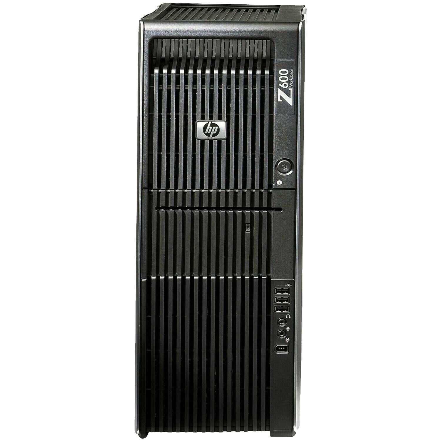 Работна станция HP Z600 2x X5550 24GB 256GB SSD + 500GB HDD QUADRO