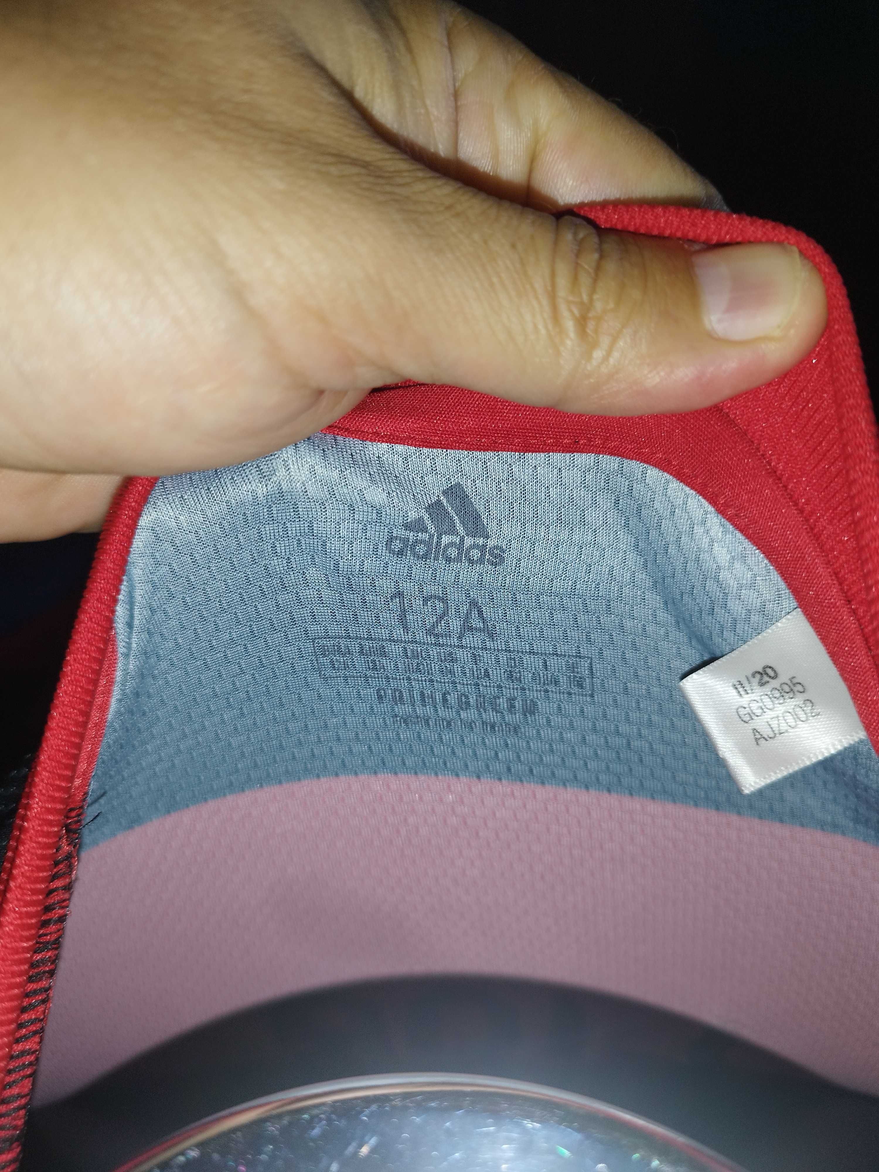 tricou de copii 10-12 ani flamengo adidas 2020 home kit