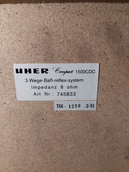 Amplificator și sub Sony + boxe UHER.