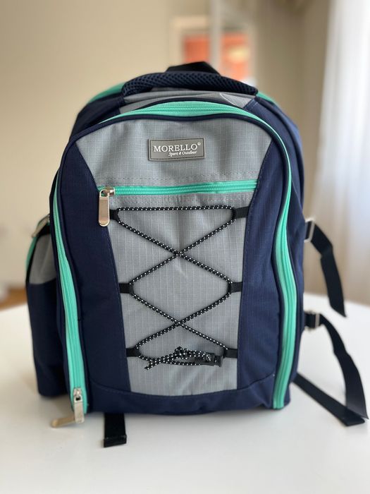 Оборудвана раница за пикник с одеяло за 4-ма души- Morello