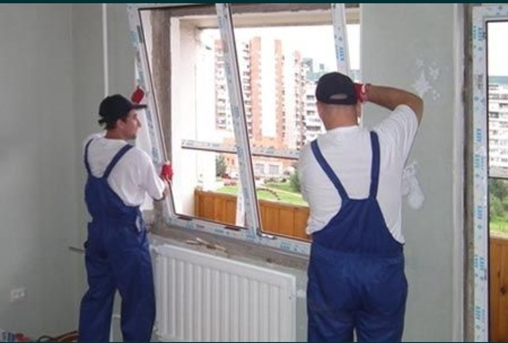 Зимный акция Пластиковые окна болконый двери