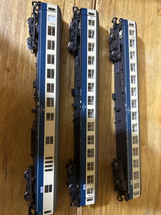 Set vagoane persoane - trenulet scala TT