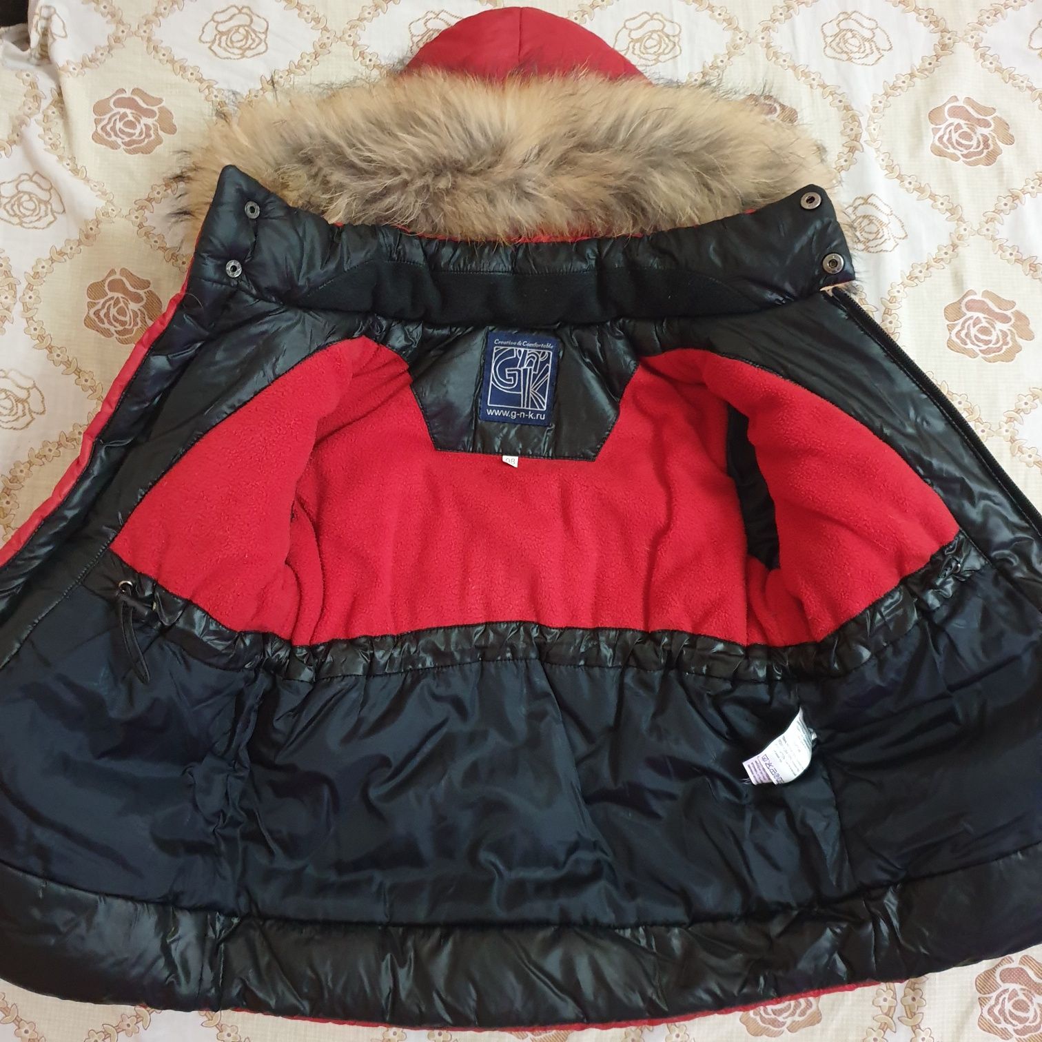Зимний комплект: GNK куртка+комбинезон  98 размер