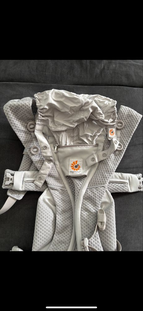 Ергономична раница Ergobaby Omni Breeze Pearl Grey