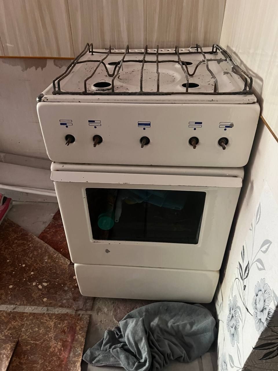 Газовая плита советская