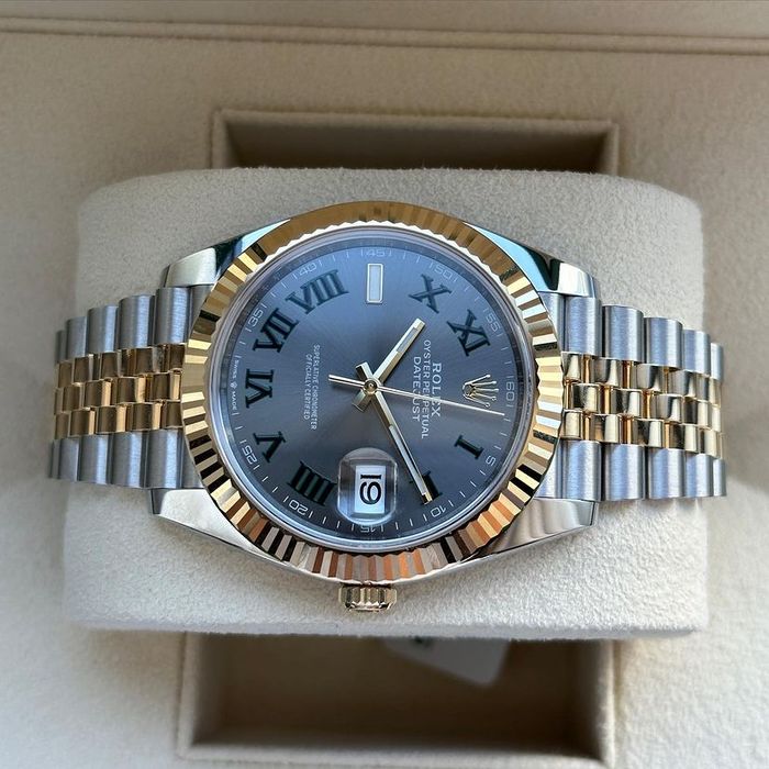 Rolex datejust wimblendon bicolor 41,mm