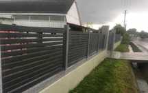 Garduri din panou stil jaluzele, sipca metalica, tabla, plasa