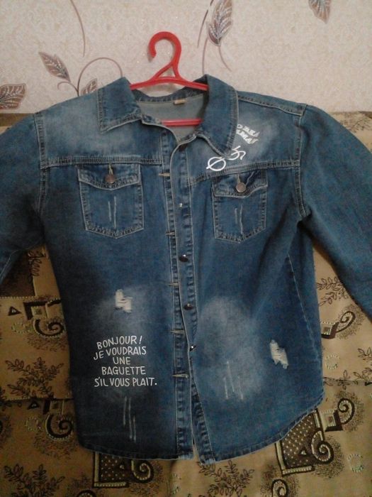 Жинсовый пиджакк