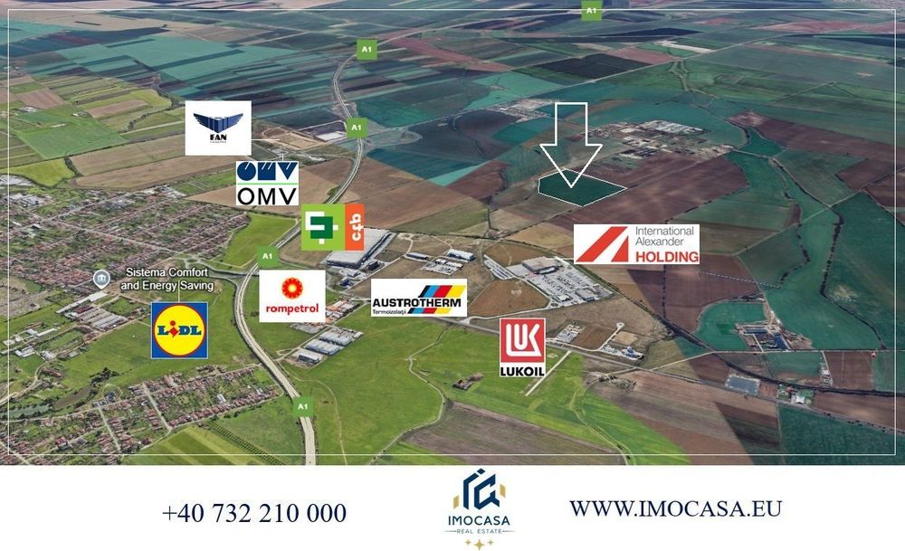 Teren Extravilan de vanzare, 10ha Comasat, Agricultură, Dezvoltare