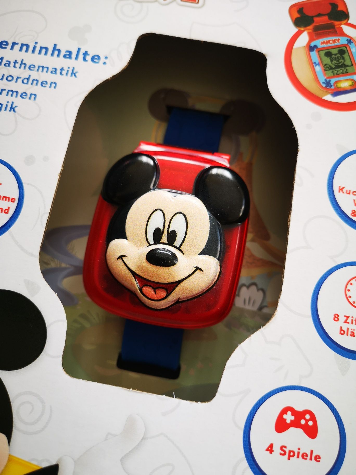 Mickey Mouse Vtech часовник с игри НАНЕМСКИ ЕЗИК