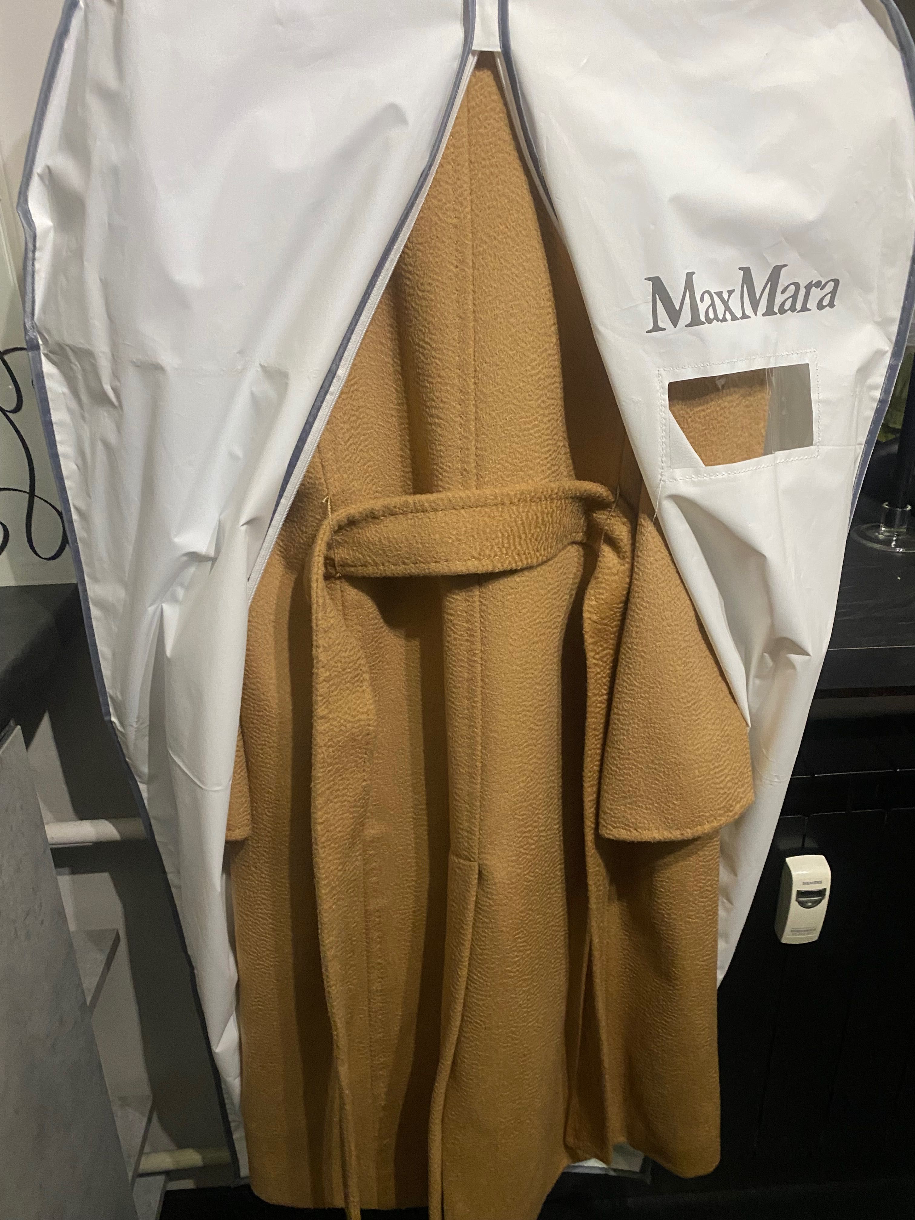 Палто Max Mara Manuela 100% camel wool