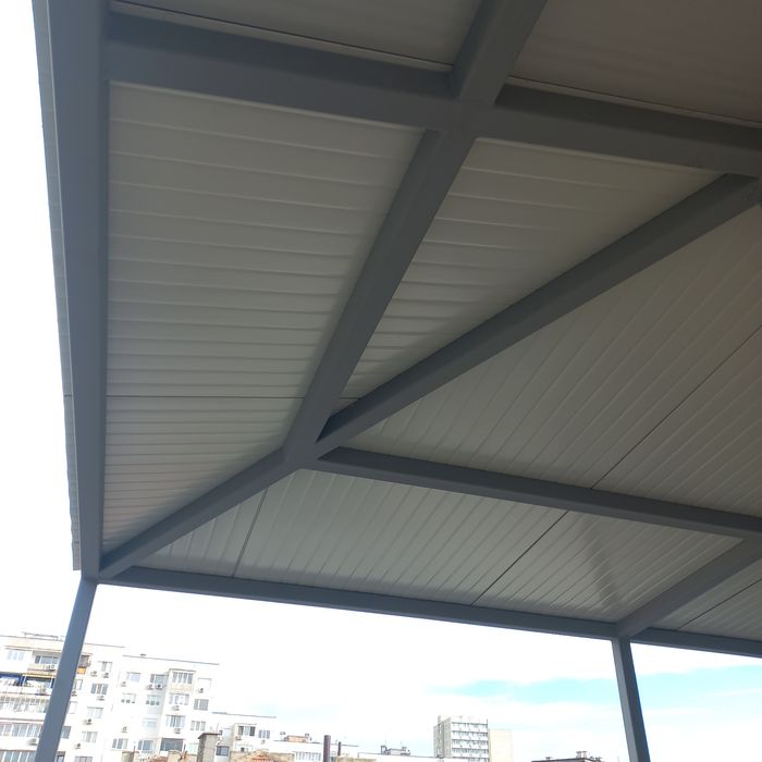 Метални конструкции заварки термо панели