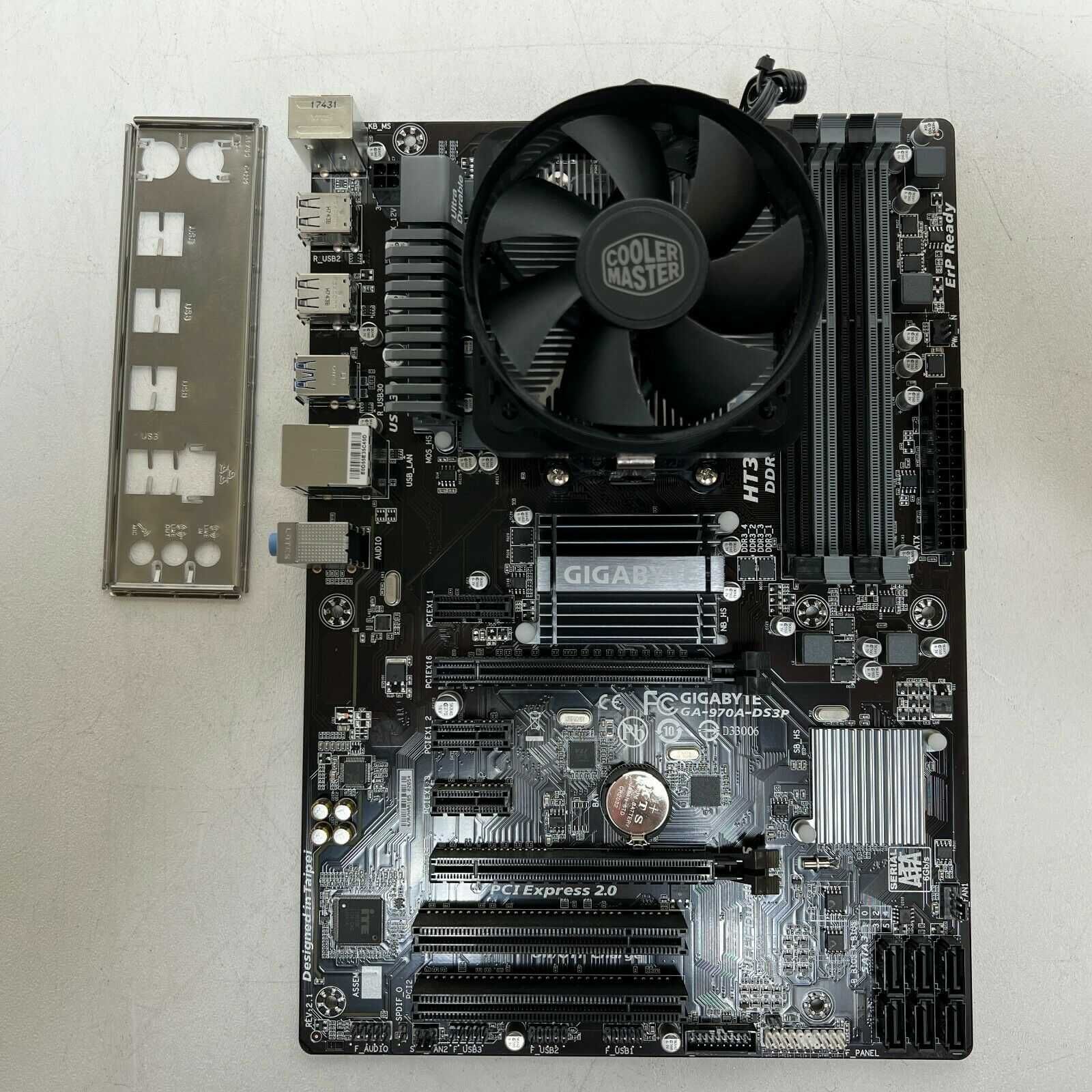 Kit gaming AMD FX X8 8350 +GIGABYTE GA-970A-DS3P AM3+