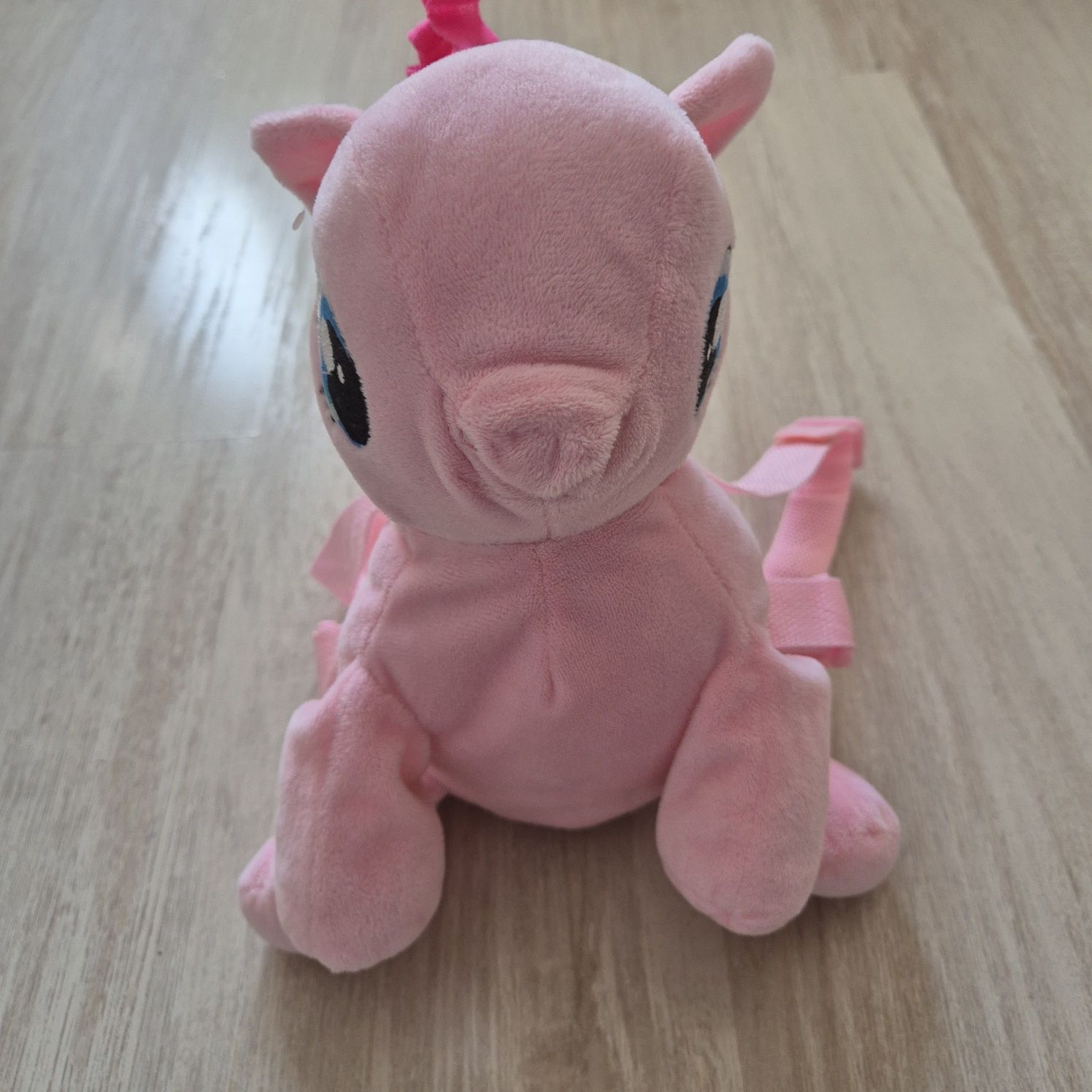 Ghiozdan(rucsac)gradinita de plus,My little pony Pinkie Pie roz