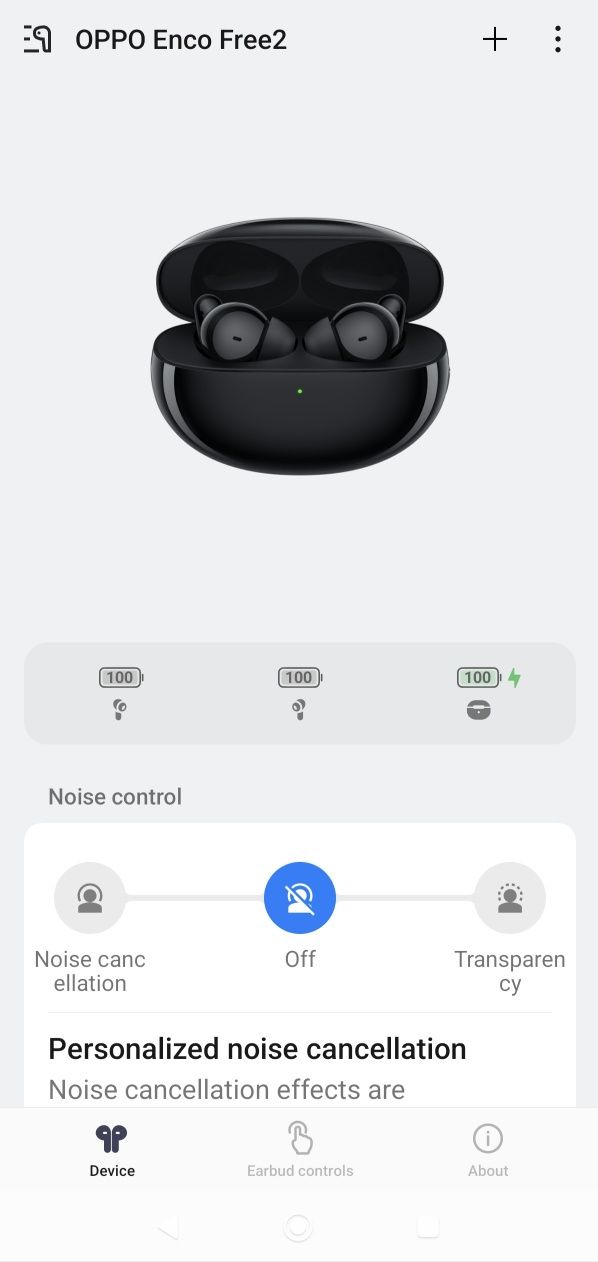 Безжични Bluetooth слушалки Oppo Enco Free 2