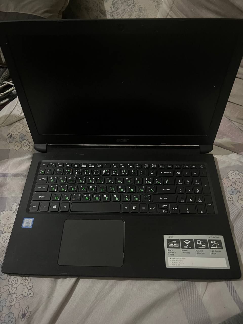 Acer core i3 7th Gen