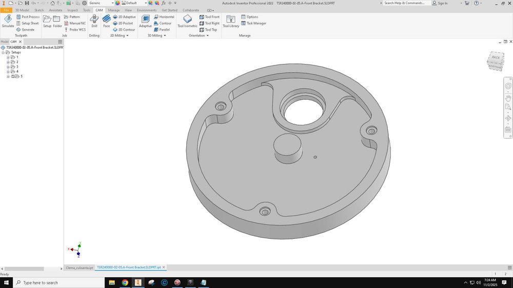 Realizez programe CNC pentru freza
