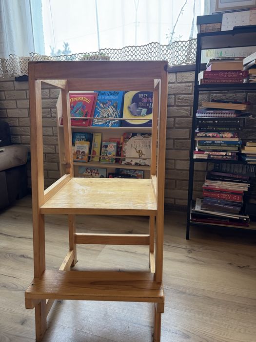 Дървена кула за деца