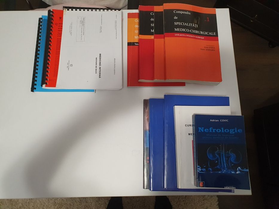 Pachet carti medicina, rezidentiat, compendiu