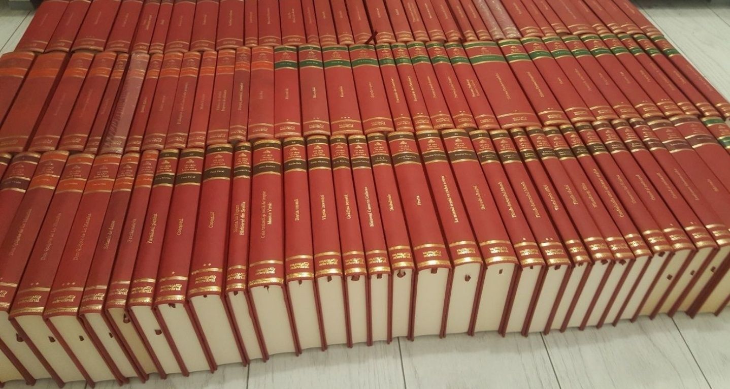Colecția Rosie Adevărul 101 cărți, Completa, 101 vol, Stare Perfecta