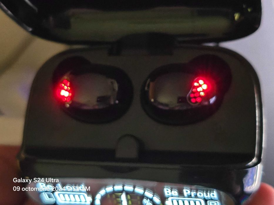 Casti Audio Wireless fara fir, Bluetooth 5.1, tip Earbuds