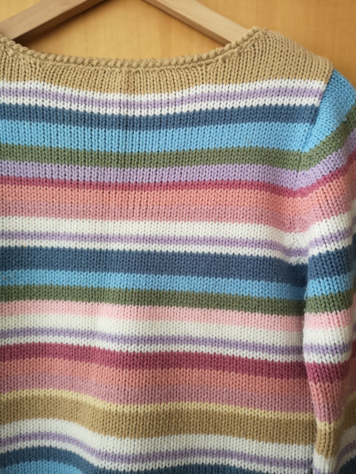 Pulover tricotat multicolor